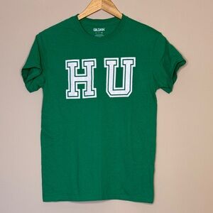 Gildan Green T-Shirt with White Print